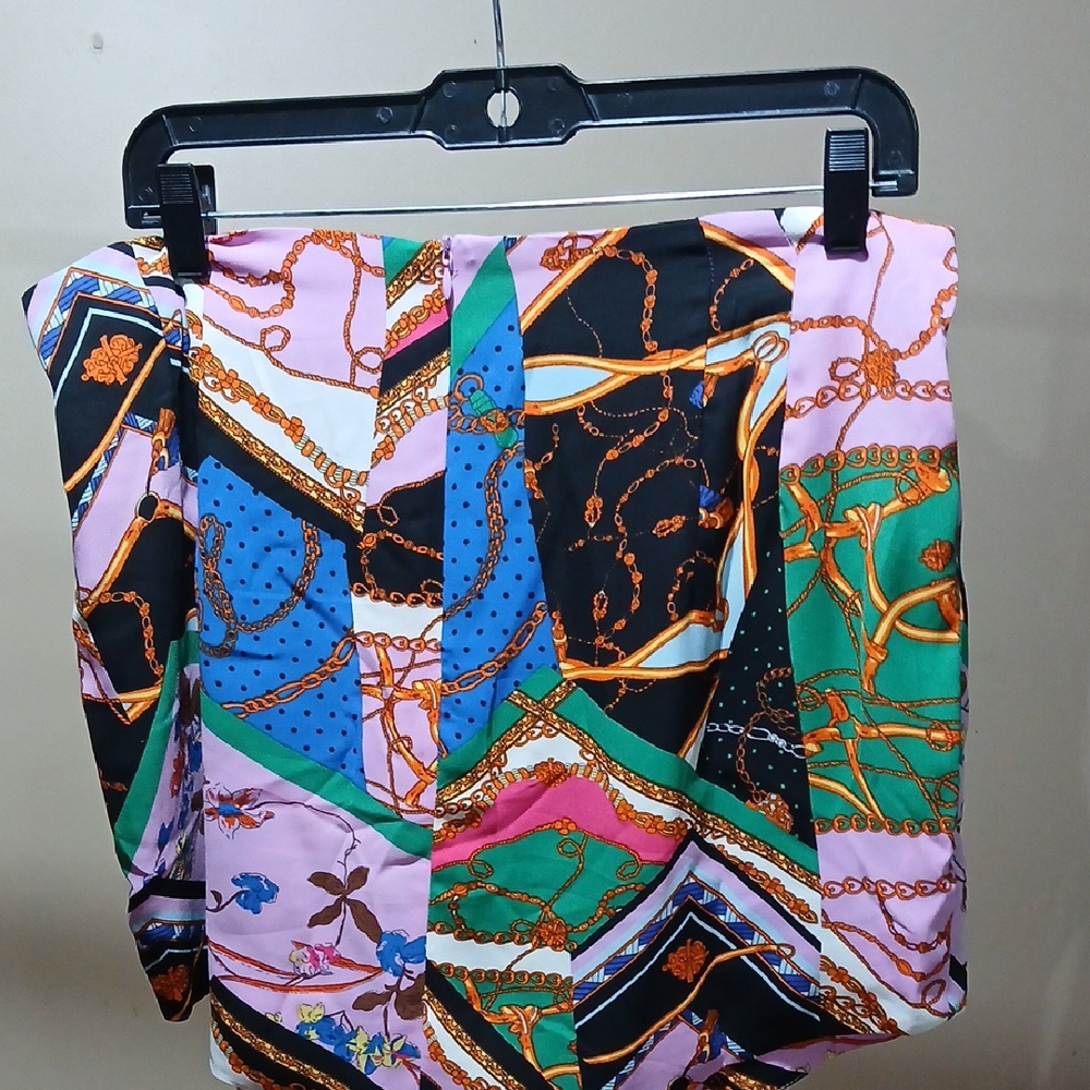 Fashion Nova Multicolor Mini Skirt NWT - Picture 5 of 6